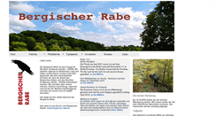 Desktop Screenshot of bergischer-rabe.de